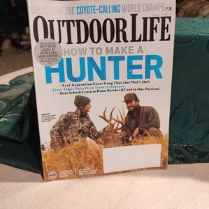 Vintage issue of Outdoor Life magazine from February March 2018 hunting fishing